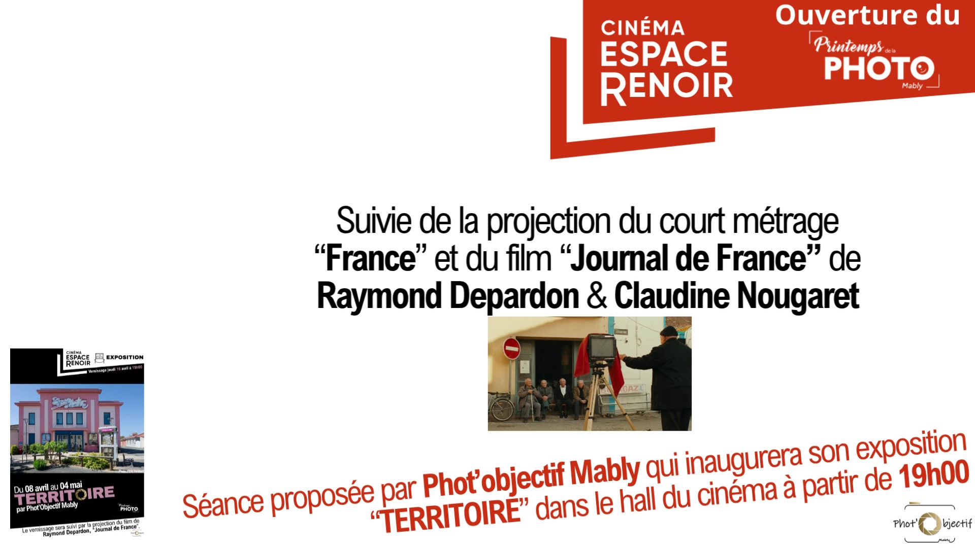 Lire la suite à propos de l’article Journal de France à l&rsquo;Espace Renoir