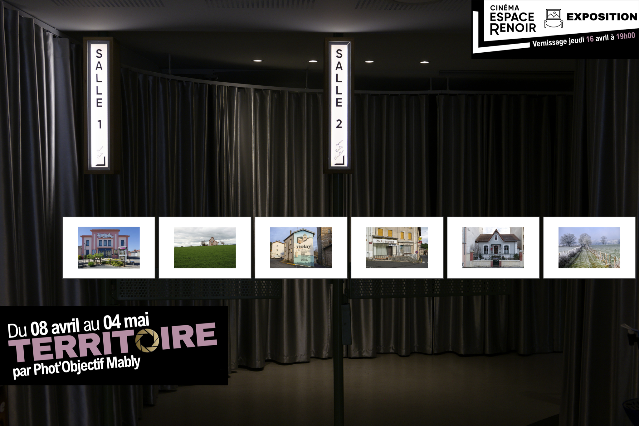Lire la suite à propos de l’article Exposition « Territoire » à l&rsquo;Espace Renoir
